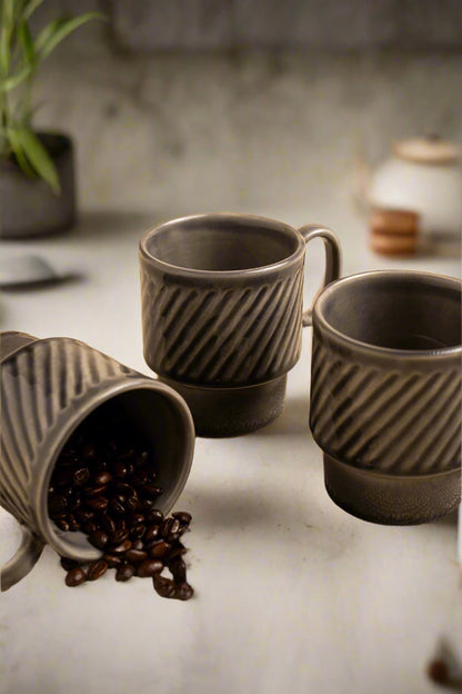 Slate Grey Ceramic Mug